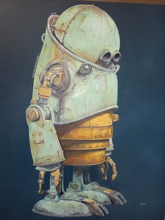 Tiny Steampunk Droid